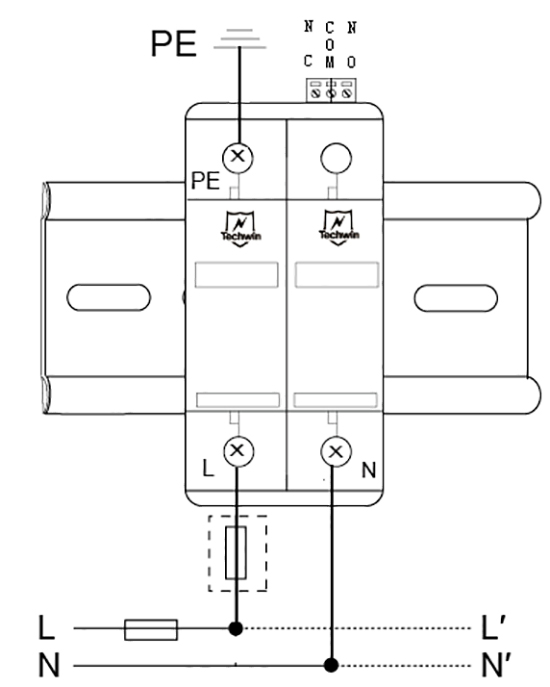 M40B2接线示意图